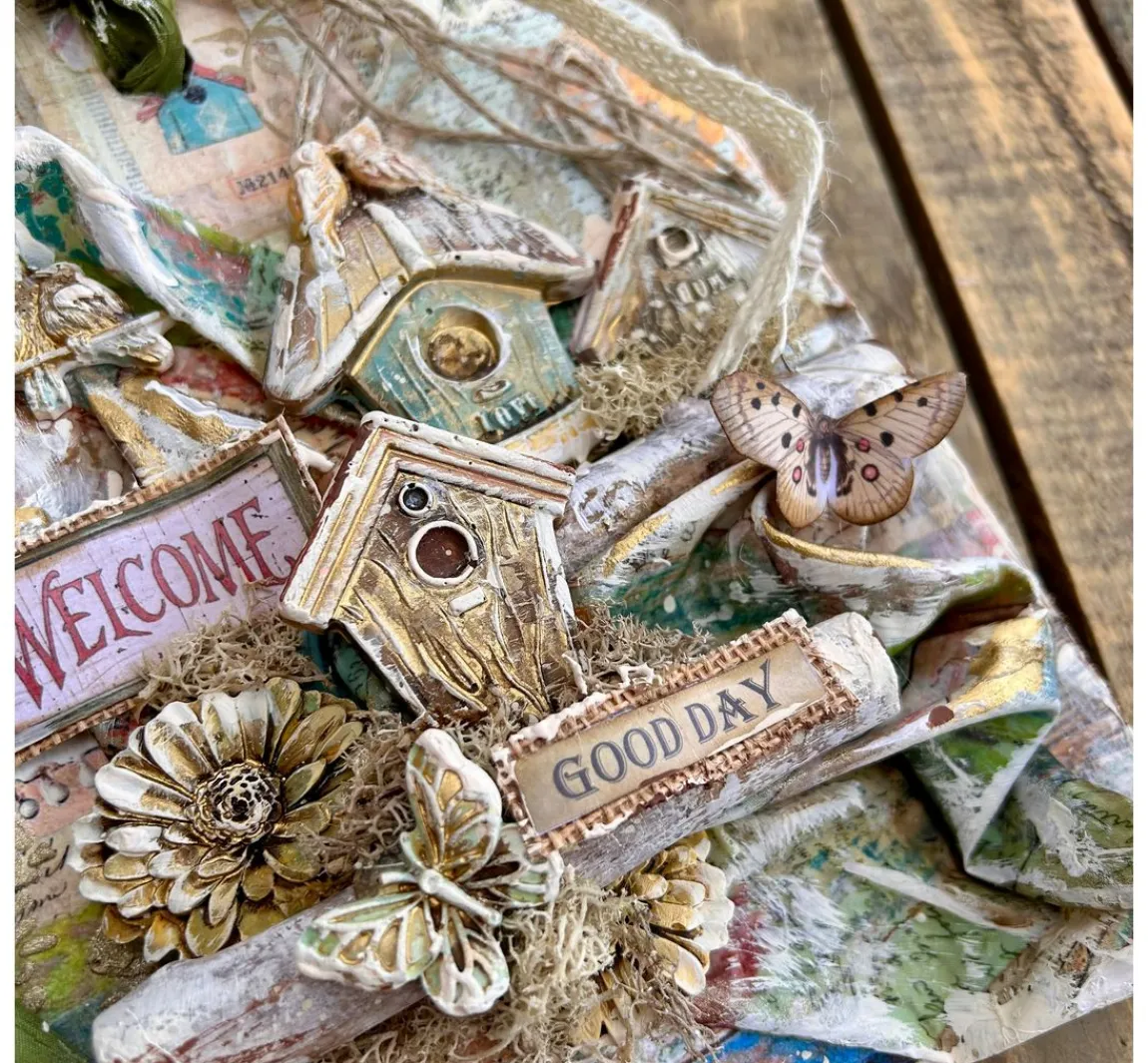 Clearance Stamperia Scrapbook-Block "Secret Diary"