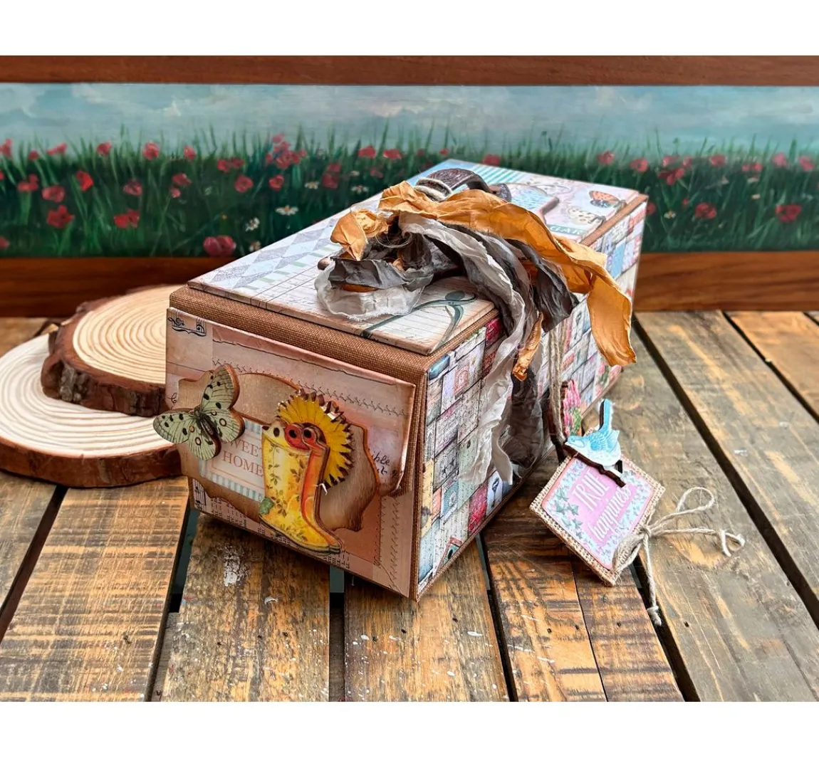 Clearance Stamperia Scrapbook-Block "Secret Diary"