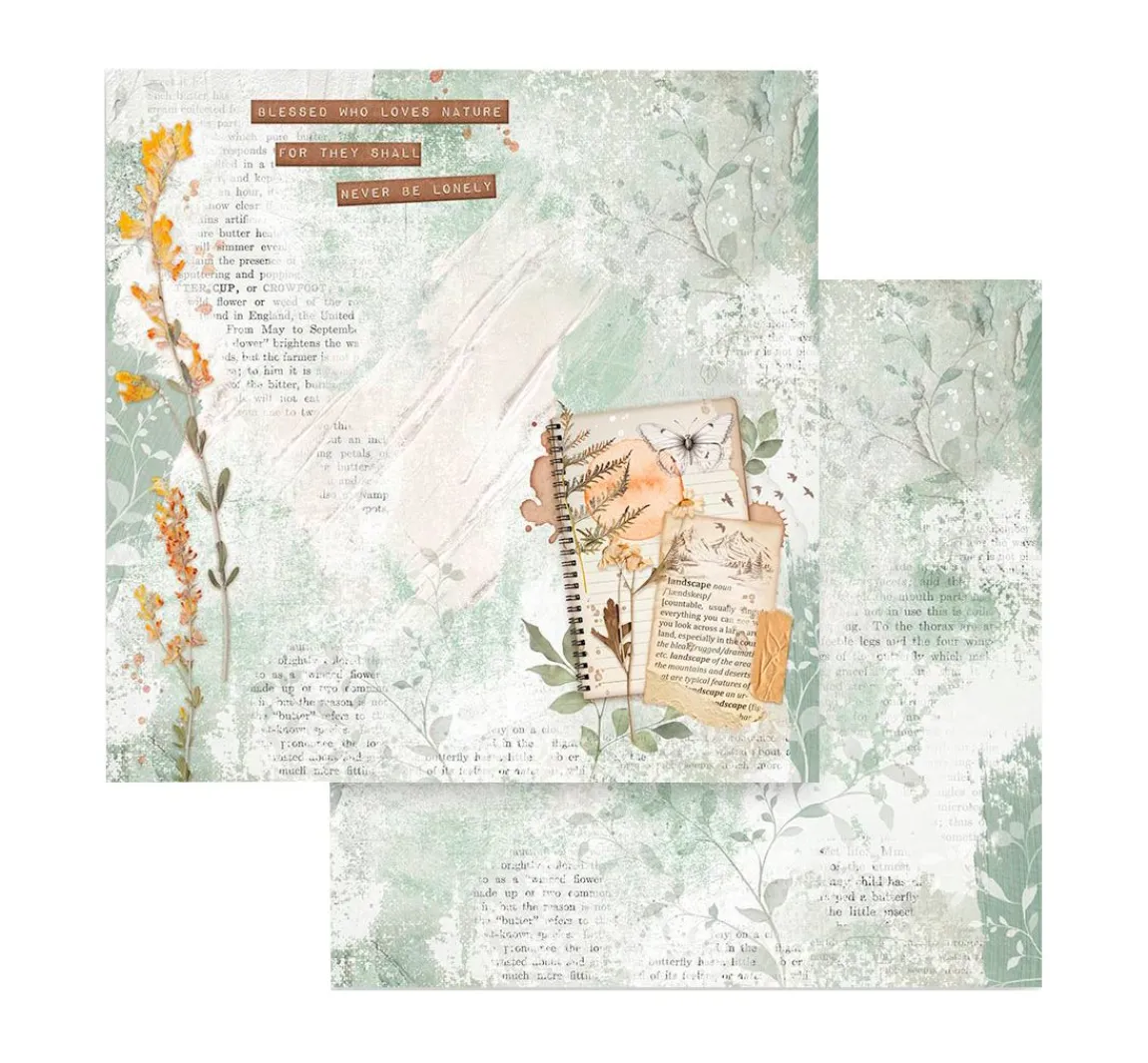 Clearance Stamperia Scrapbook-Block "Secret Diary"