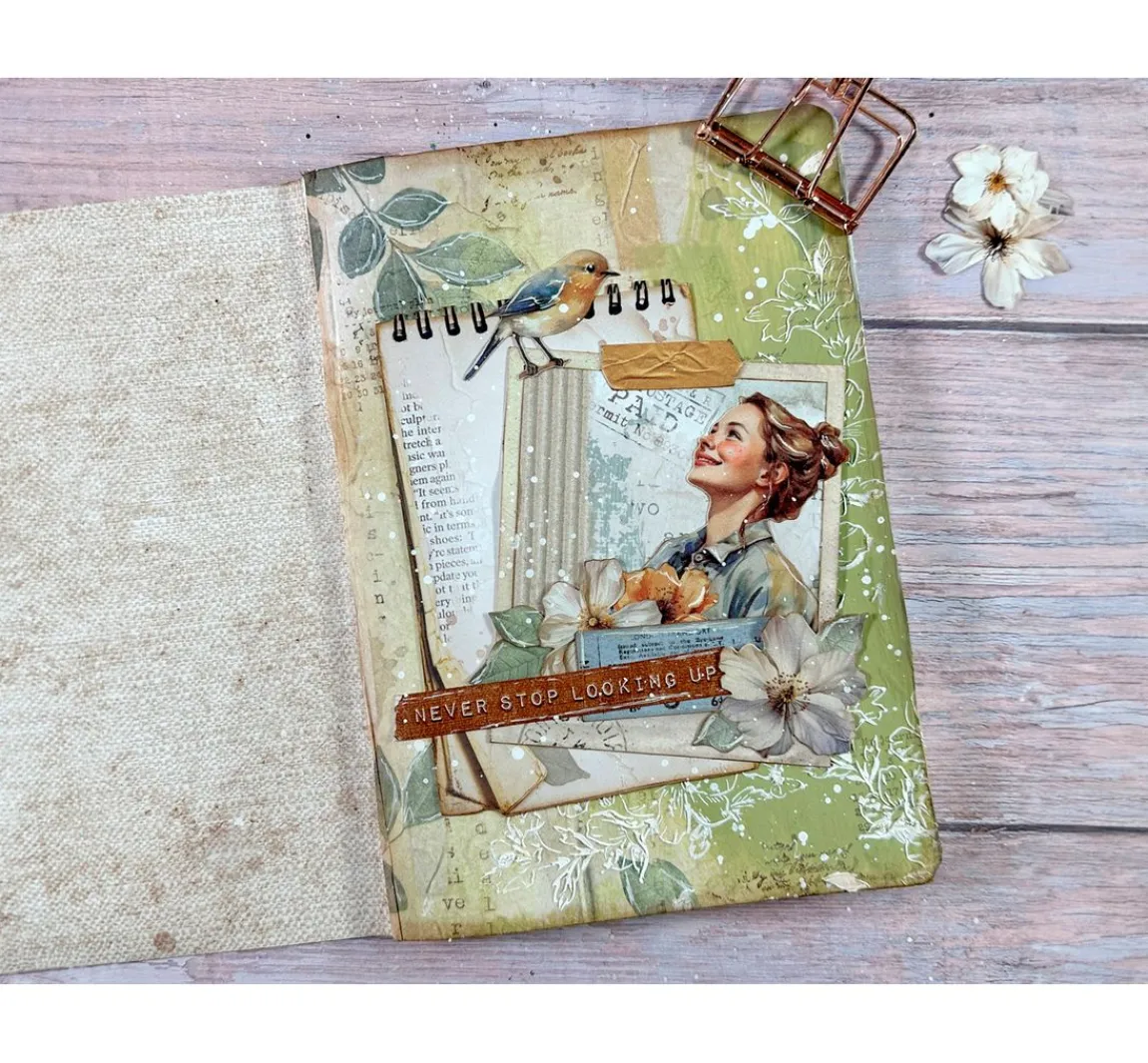 Clearance Stamperia Scrapbook-Block "Secret Diary"