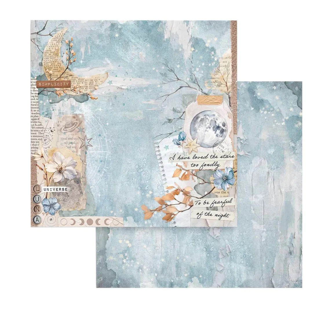 Clearance Stamperia Scrapbook-Block "Secret Diary"