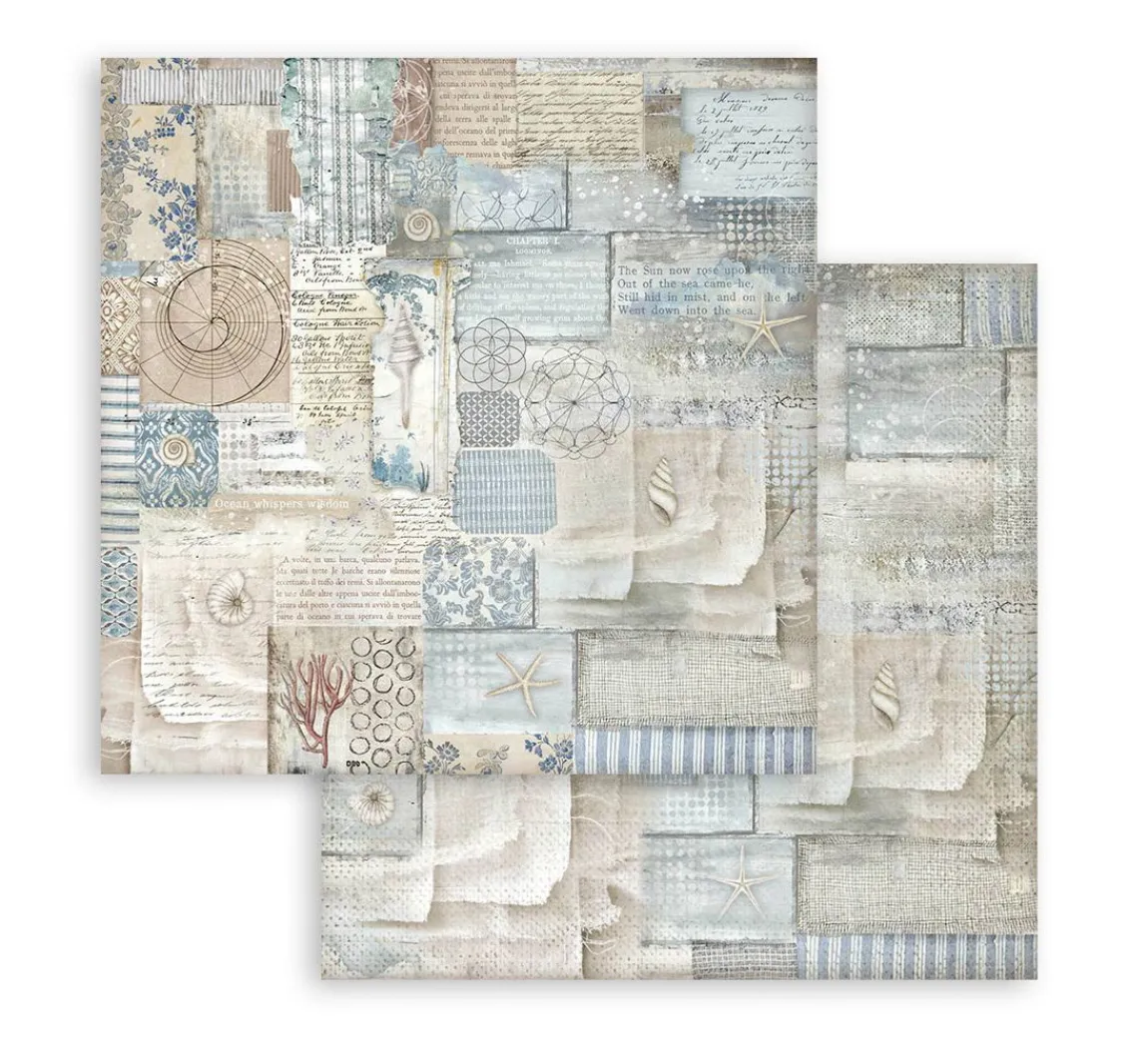Stamperia Scrapbook-Block "Silent Sea Backgrounds"