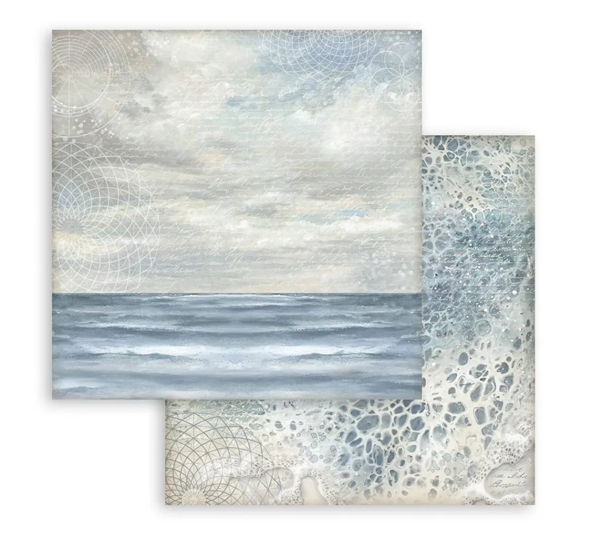 Stamperia Scrapbook-Block "Silent Sea Backgrounds"