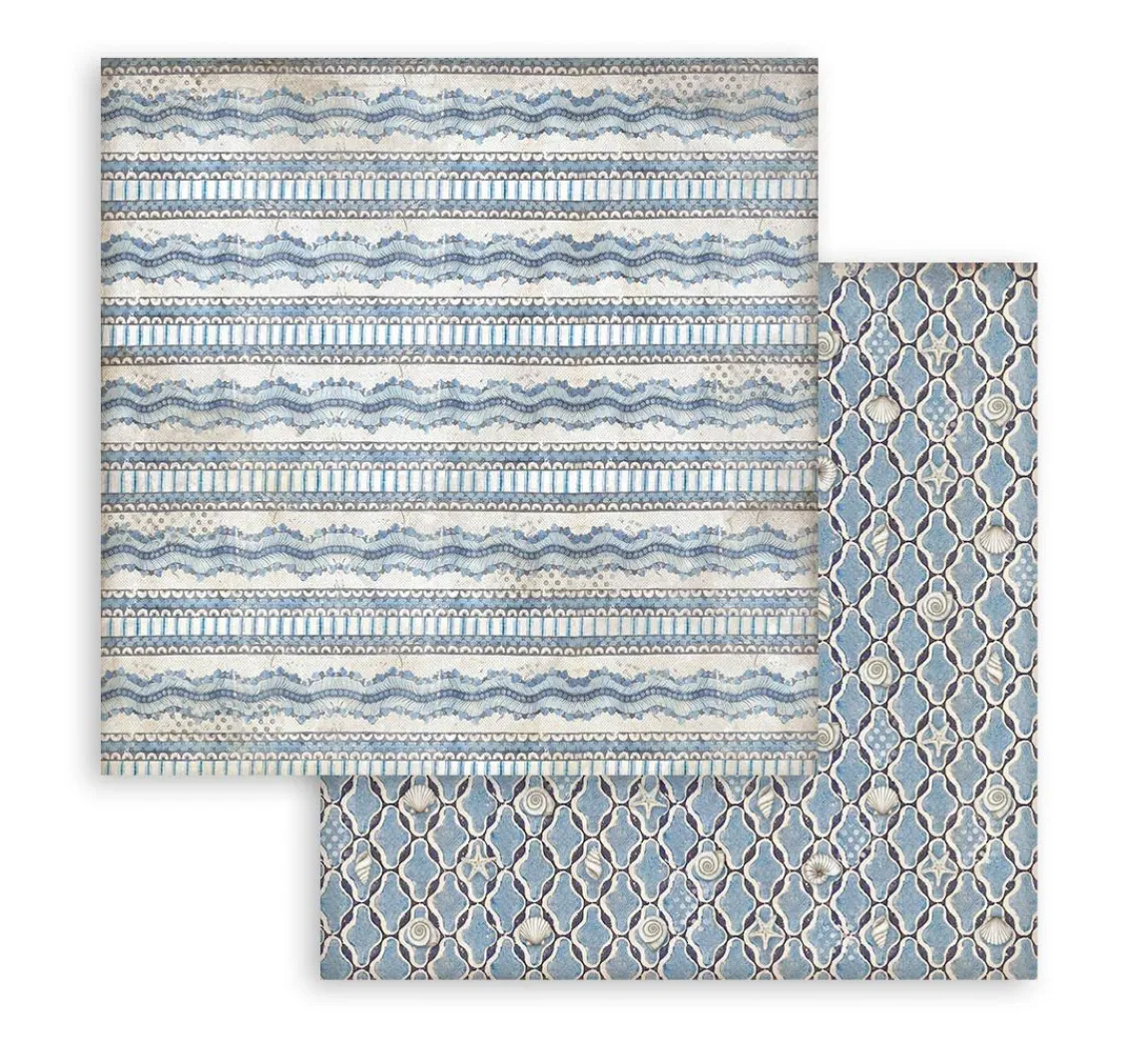 Stamperia Scrapbook-Block "Silent Sea Backgrounds"