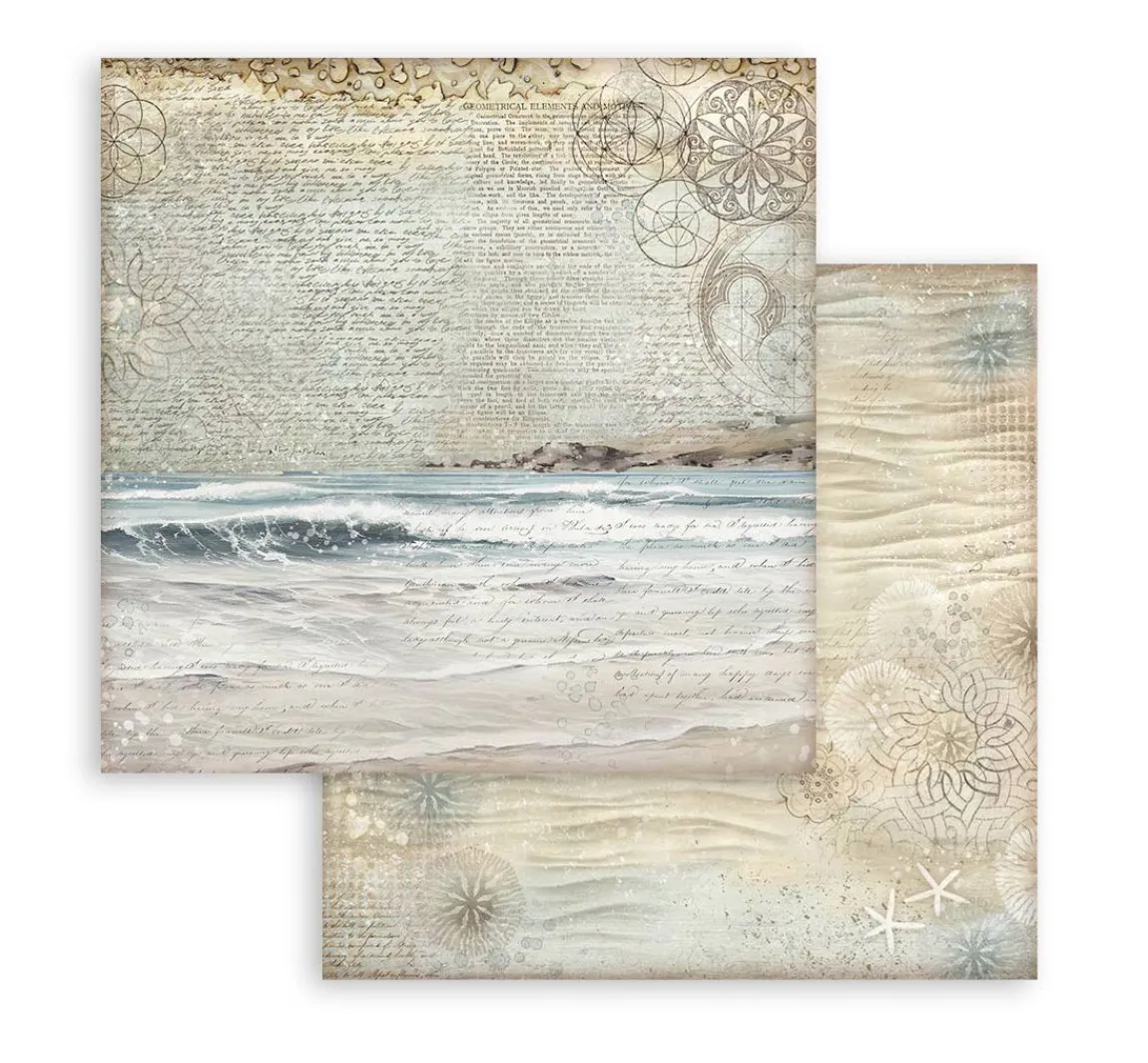 Stamperia Scrapbook-Block "Silent Sea Backgrounds"