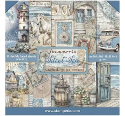 Hot Stamperia Scrapbook-Block "Silent Sea"