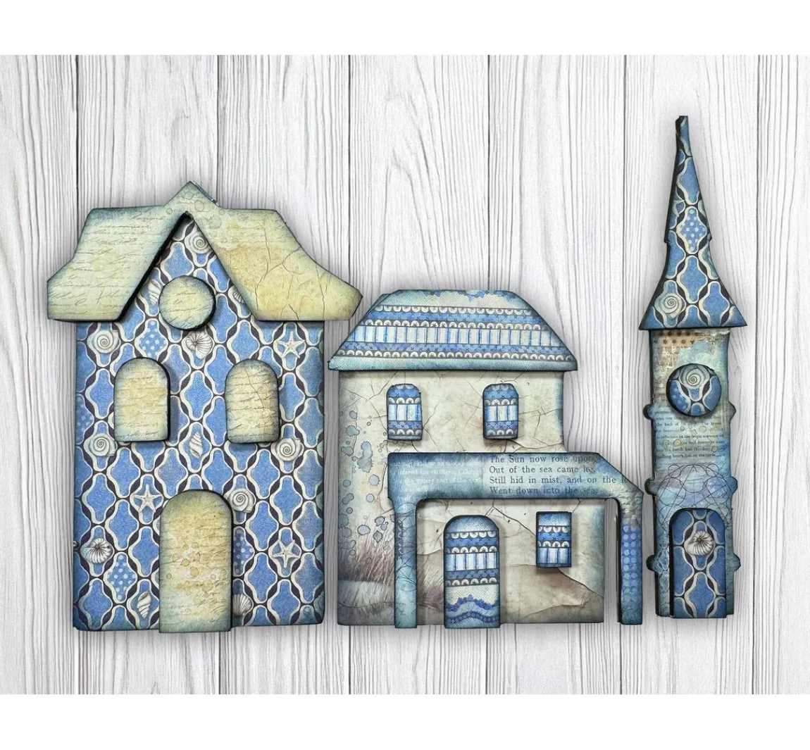 Hot Stamperia Scrapbook-Block "Silent Sea"
