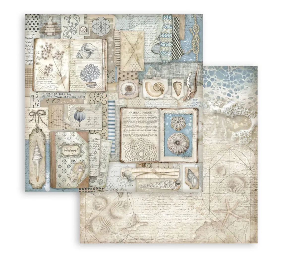 Hot Stamperia Scrapbook-Block "Silent Sea"