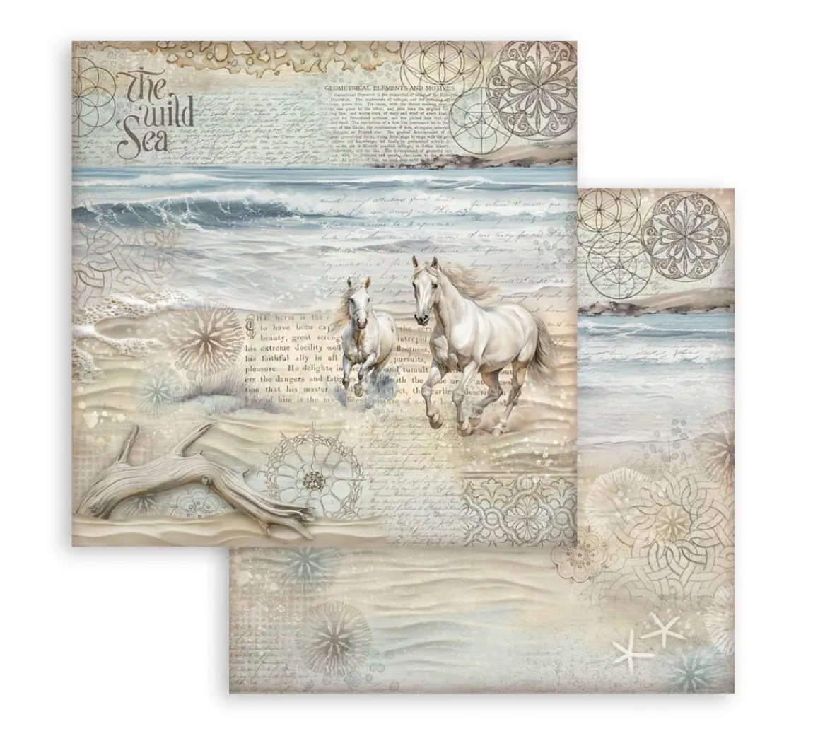 Hot Stamperia Scrapbook-Block "Silent Sea"