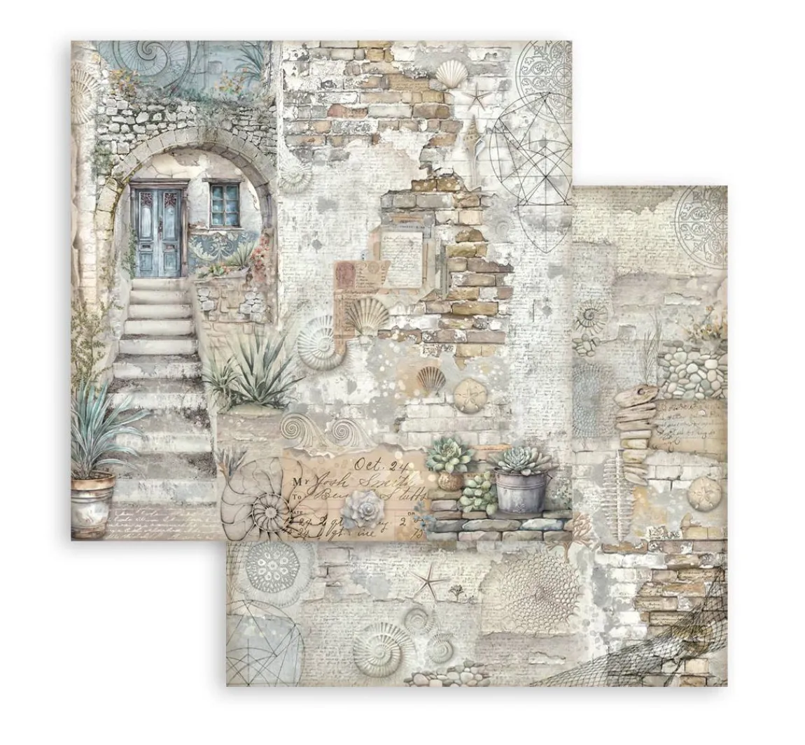 Hot Stamperia Scrapbook-Block "Silent Sea"