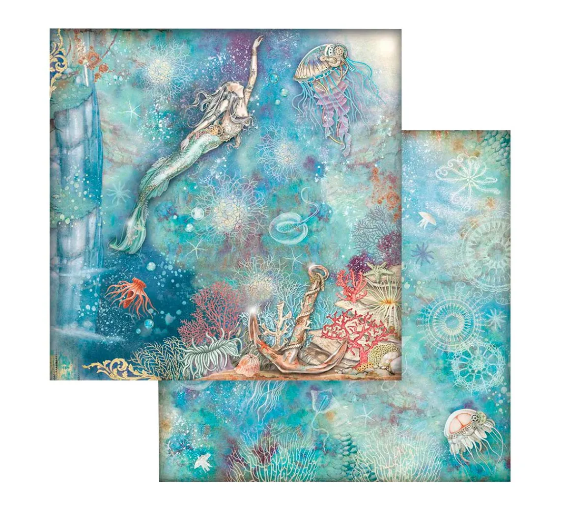 Stamperia Scrapbook-Block "Songs of the Sea"