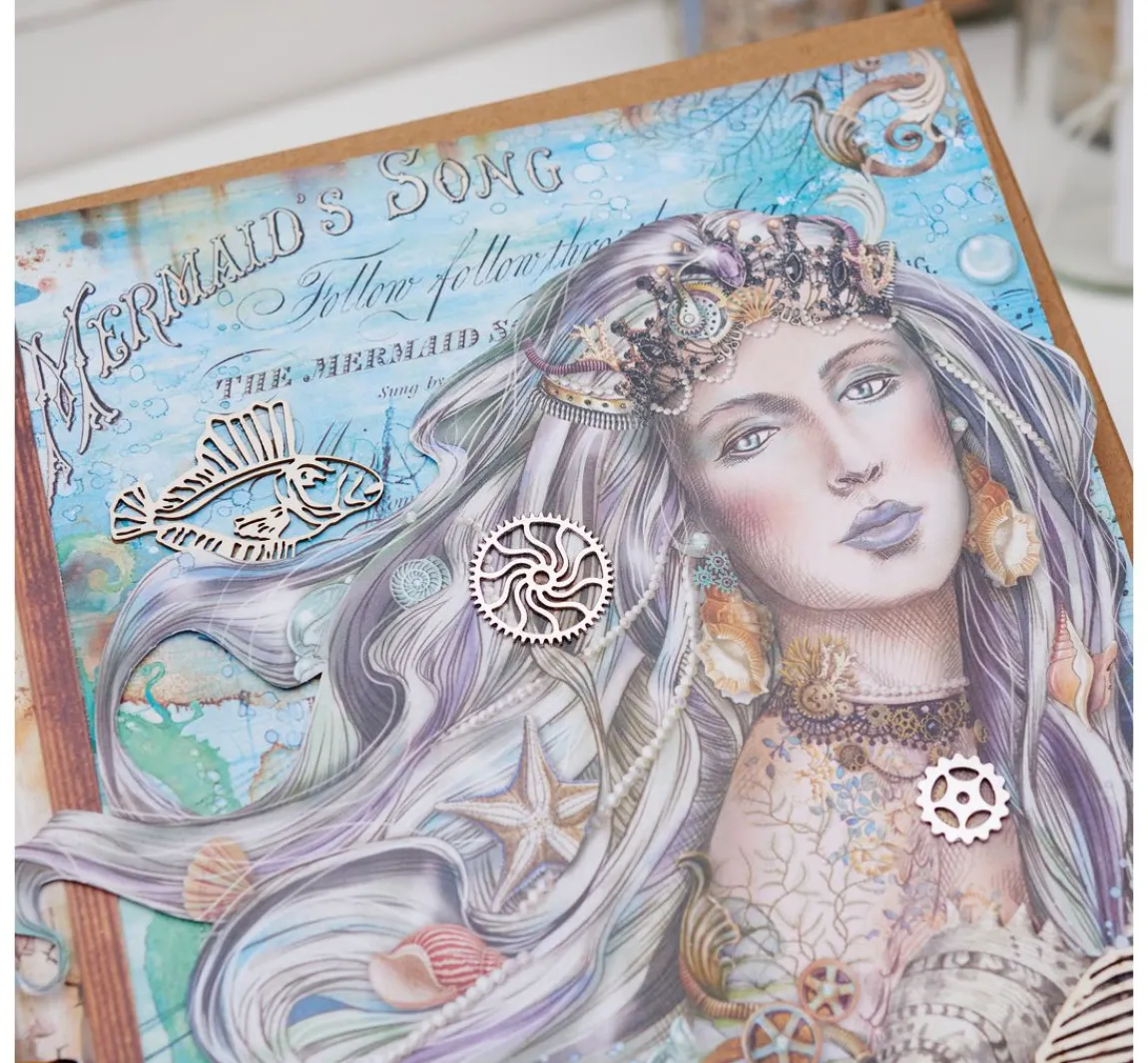 Stamperia Scrapbook-Block "Songs of the Sea"