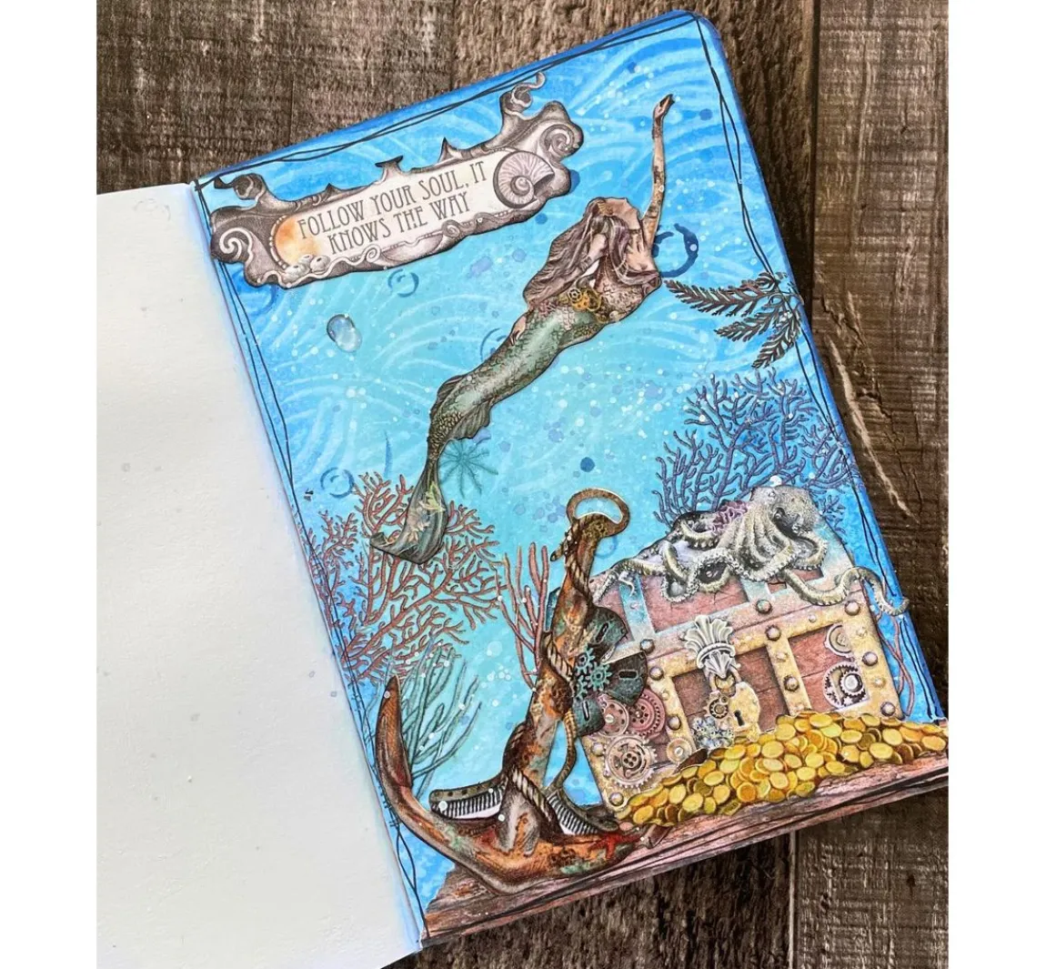 Stamperia Scrapbook-Block "Songs of the Sea"