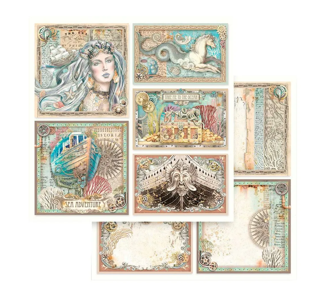 Stamperia Scrapbook-Block "Songs of the Sea"