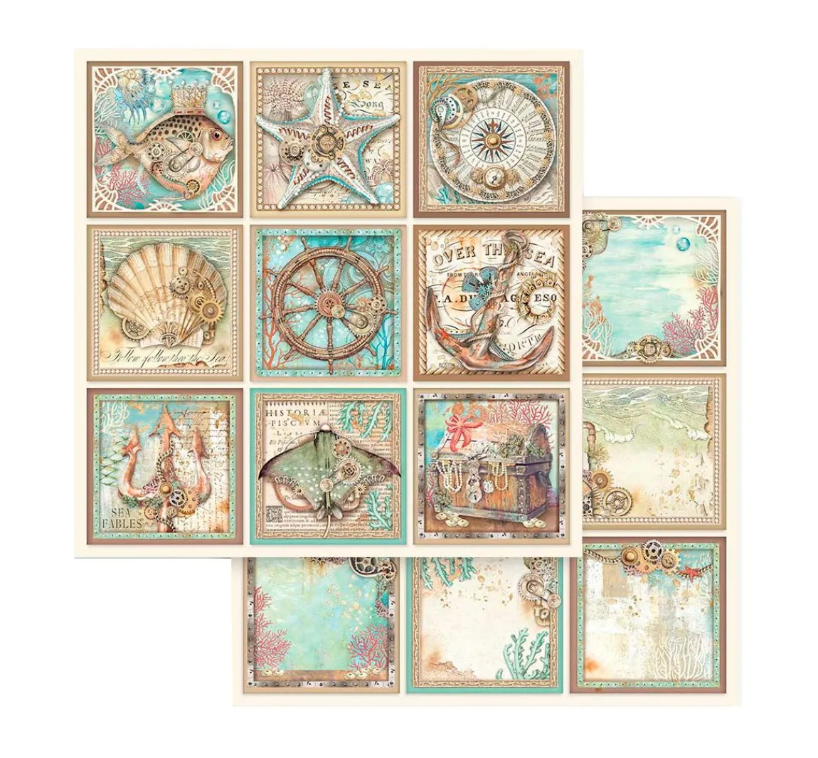 Stamperia Scrapbook-Block "Songs of the Sea"