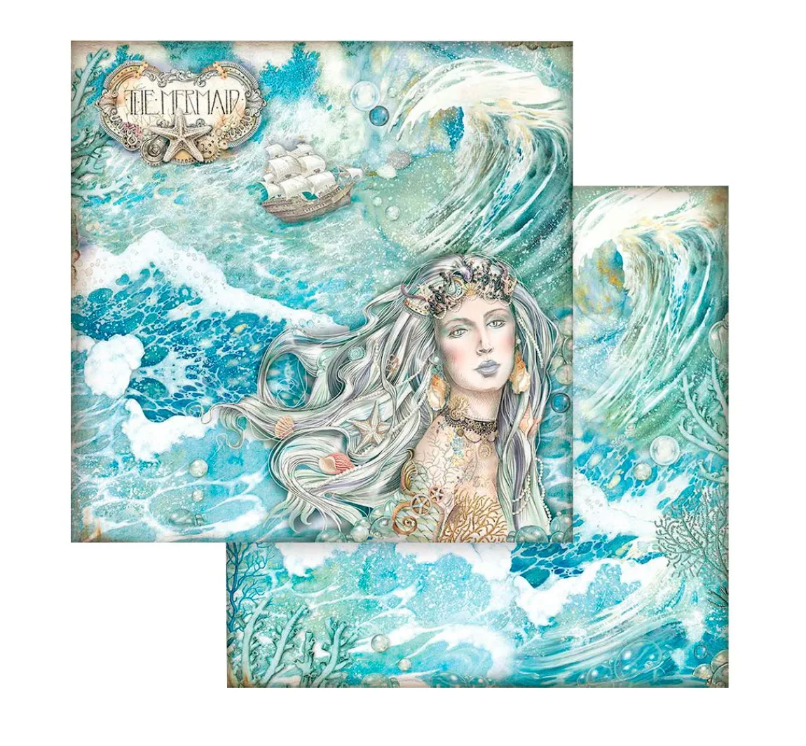 Stamperia Scrapbook-Block "Songs of the Sea"