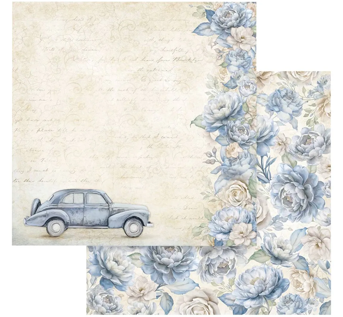 Clearance Stamperia Scrapbook-Block "Timeless"