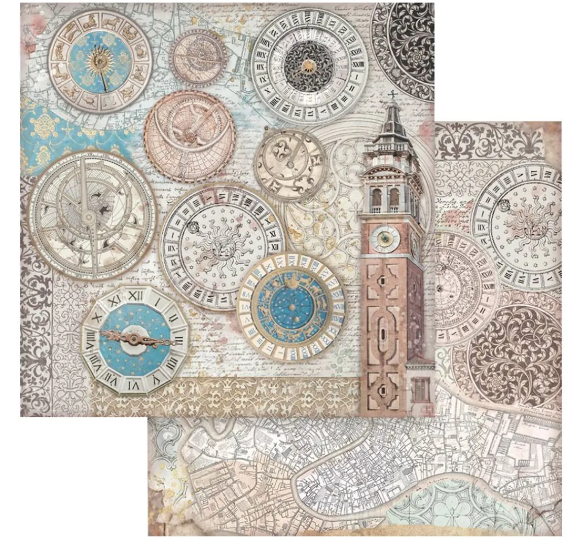 Best Stamperia Scrapbook-Block "Venice"