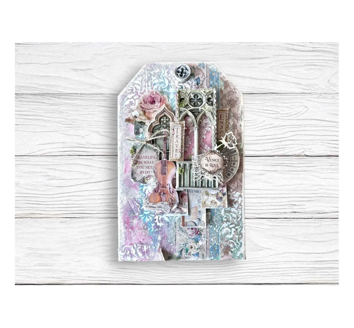 Best Stamperia Scrapbook-Block "Venice"