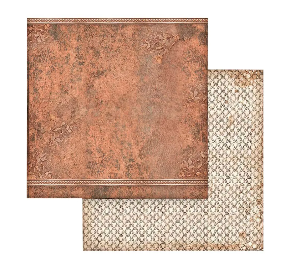 Best Stamperia Scrapbook-Block "Vintage Library Backgrounds"