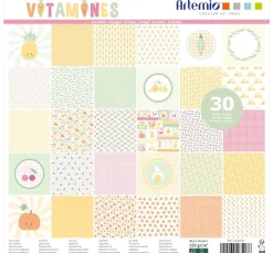 Artemio Scrapbook-Block "Vitamine"