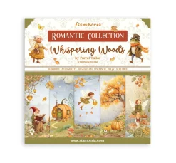 Outlet Stamperia Scrapbook-Block "Whispering Woods"