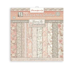 Clearance Stamperia Scrapbook-Block "You and Me Backgrounds"