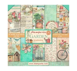 Clearance Stamperia Scrapbooking Pad "Garden"
