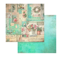 Clearance Stamperia Scrapbooking Pad "Garden"