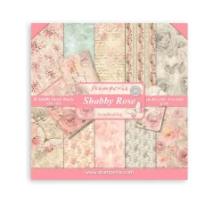 Sale Stamperia Scrapbooking Pad "Shabby Rose"