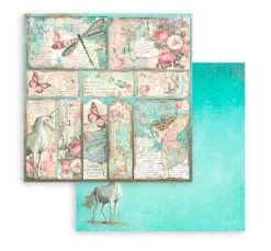 Clearance Stamperia Scrapbooking Pad "Wonderland"