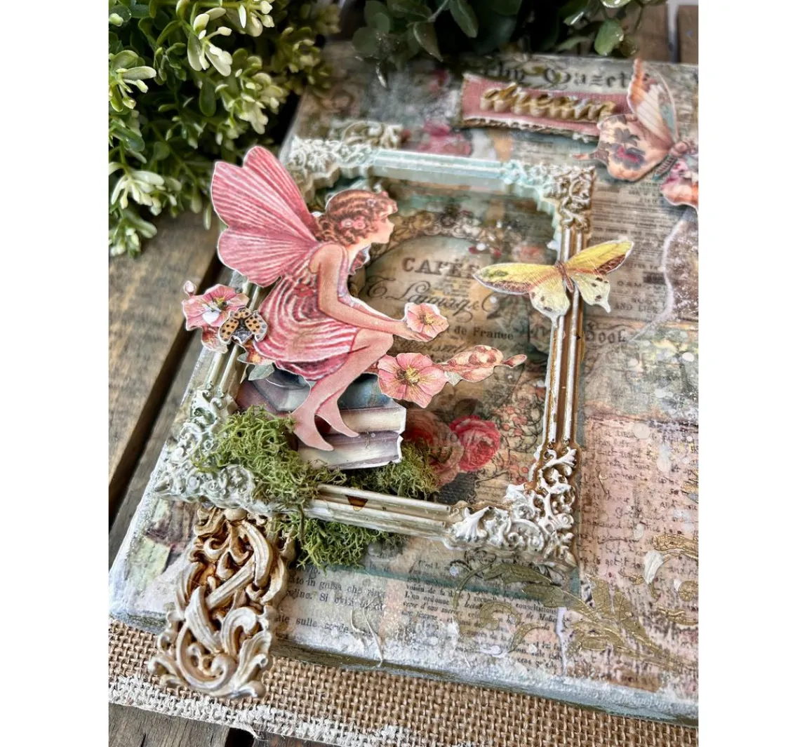 Clearance Stamperia Scrapbooking Pad "Wonderland"