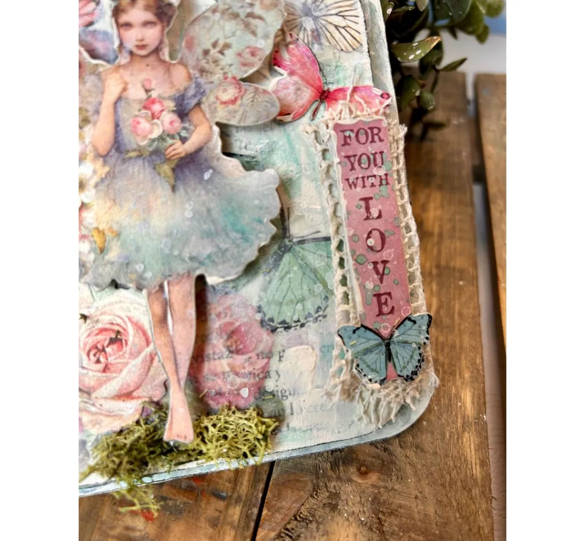 Clearance Stamperia Scrapbooking Pad "Wonderland"
