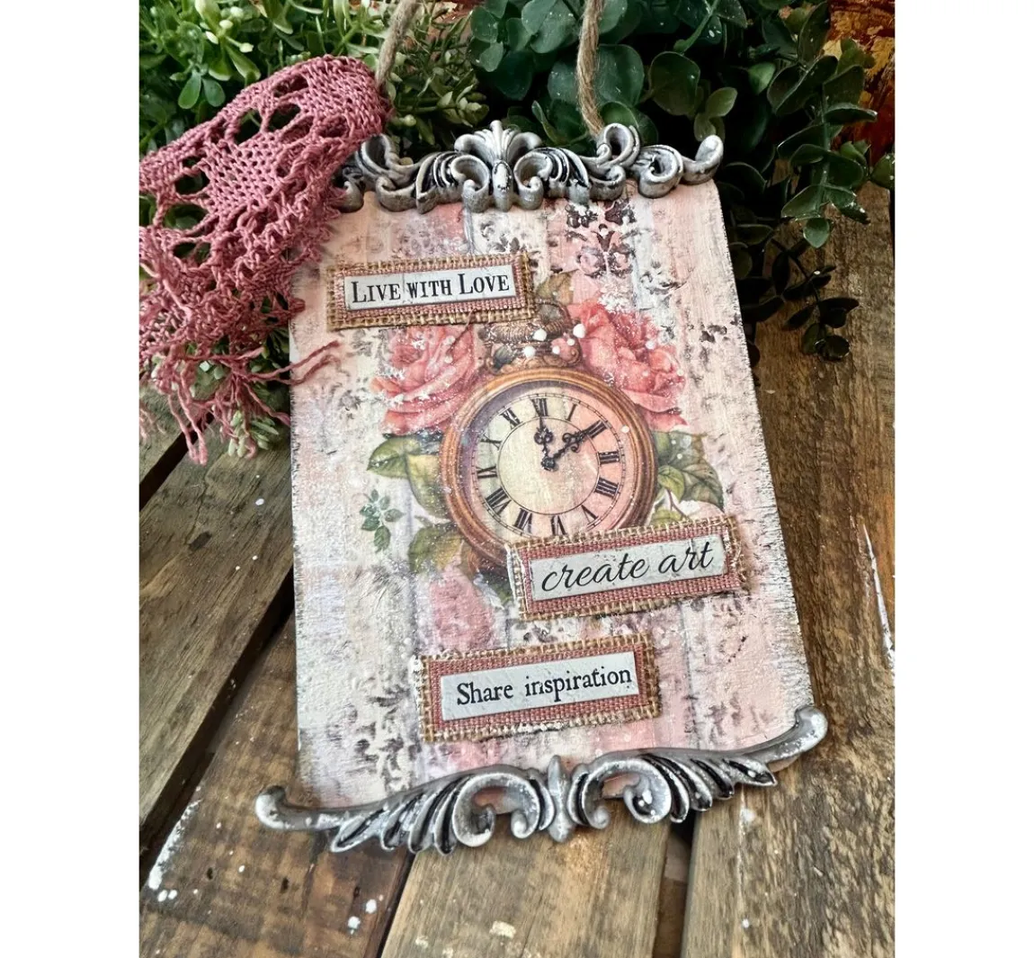 Clearance Stamperia Scrapbooking Pad "Wonderland"