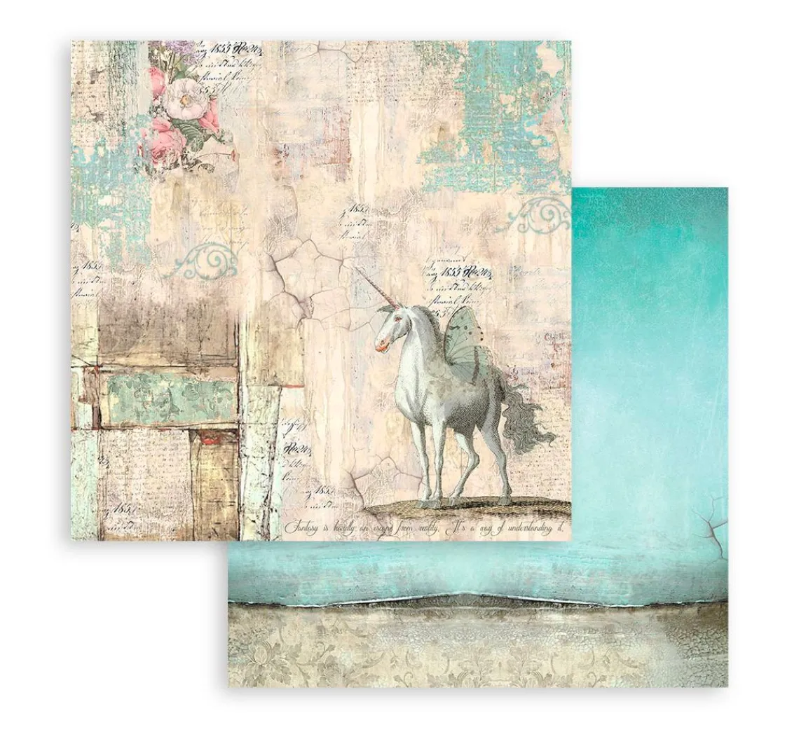 Clearance Stamperia Scrapbooking Pad "Wonderland"