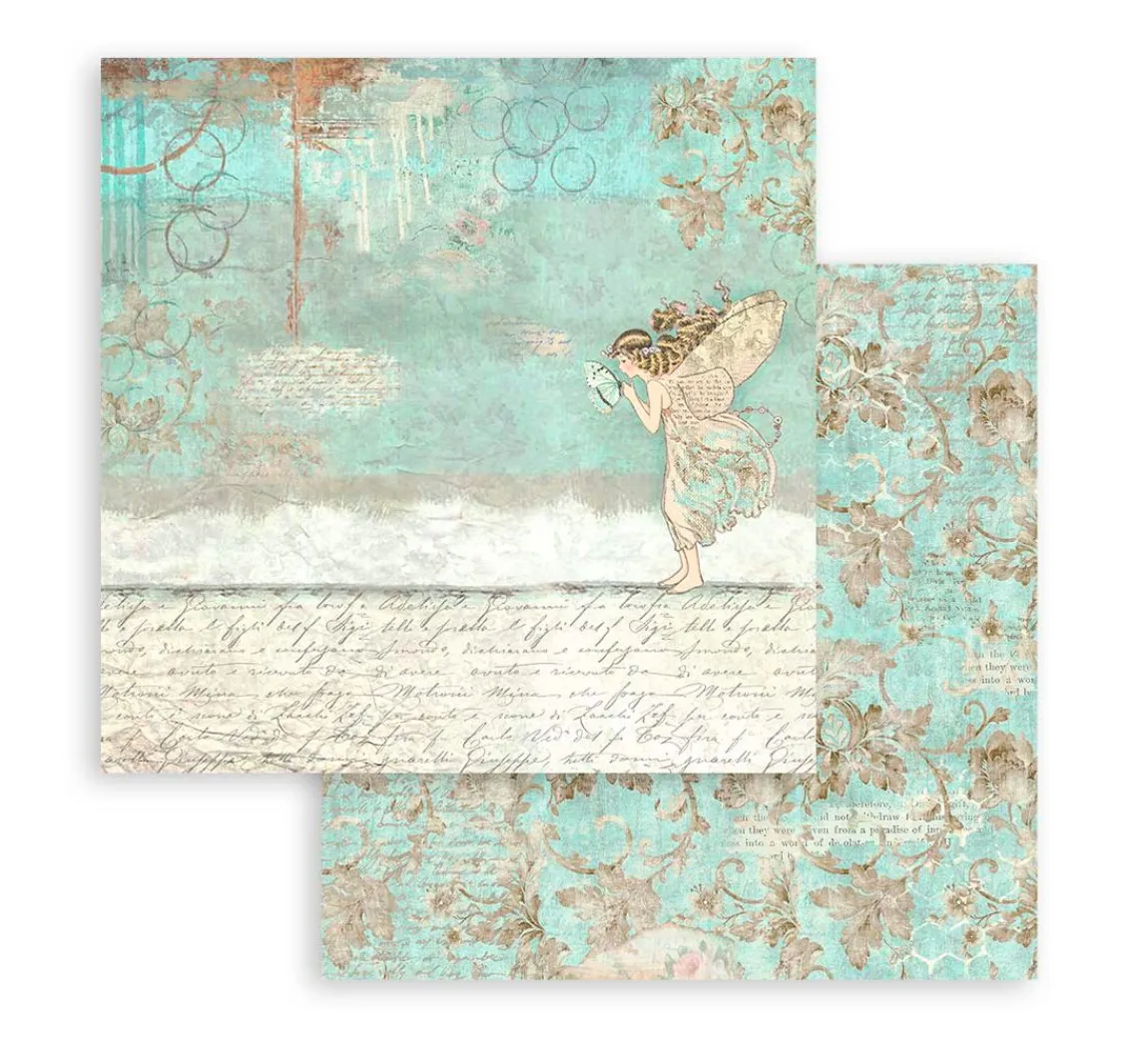 Clearance Stamperia Scrapbooking Pad "Wonderland"