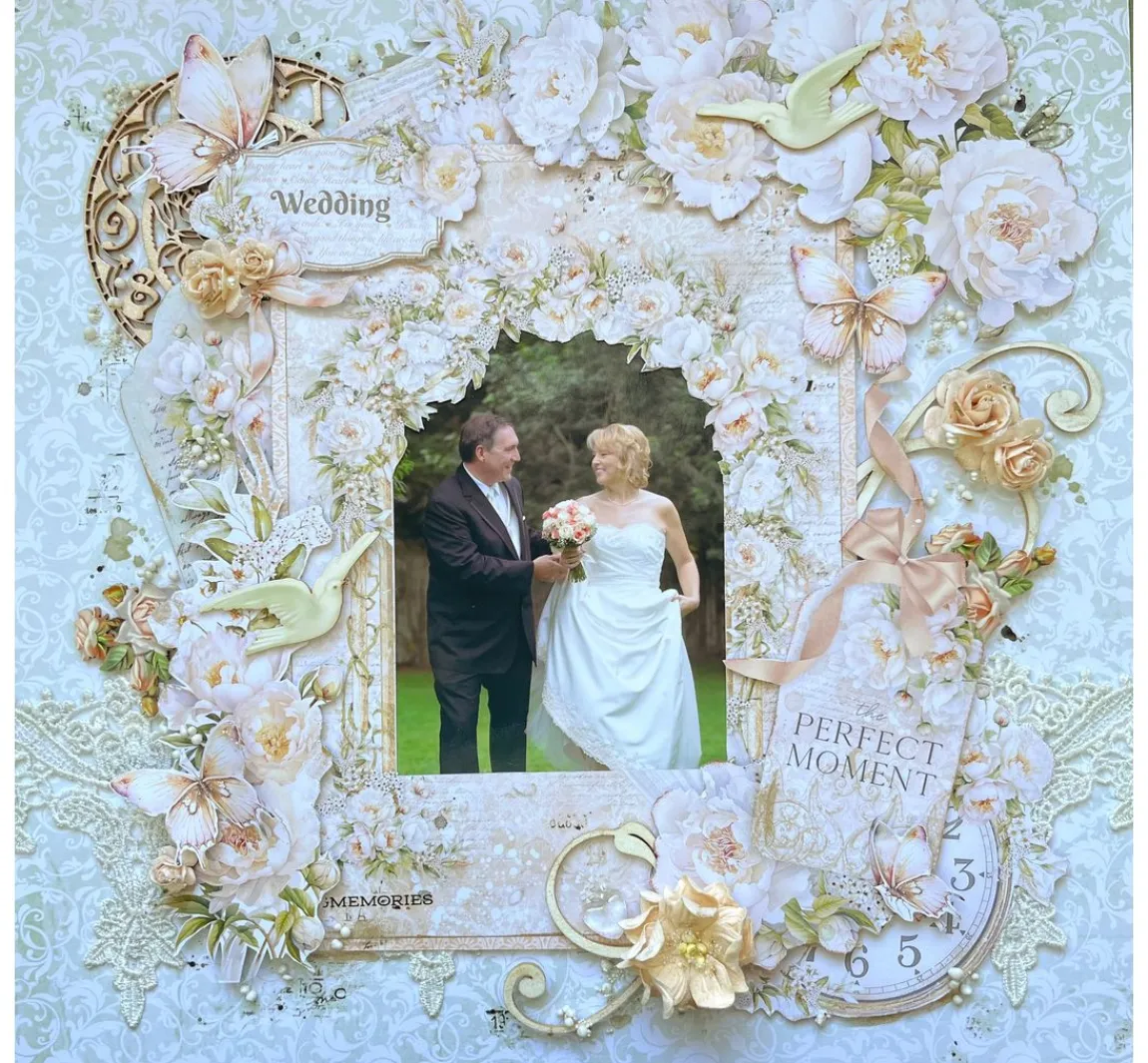 Sale Ciao Bella Scrapbook-Papier "Always & Forever"