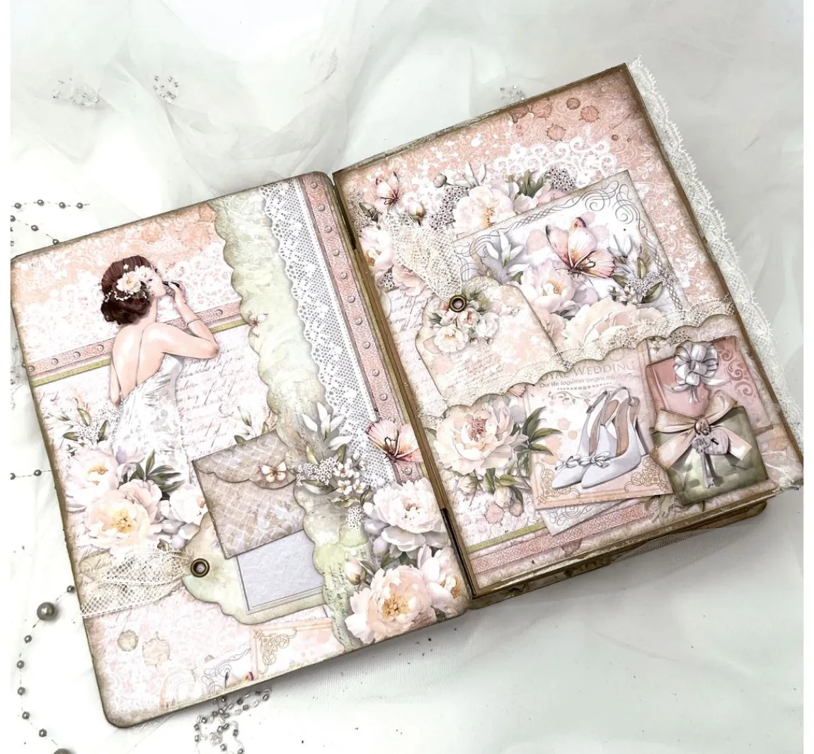 Sale Ciao Bella Scrapbook-Papier "Always & Forever"