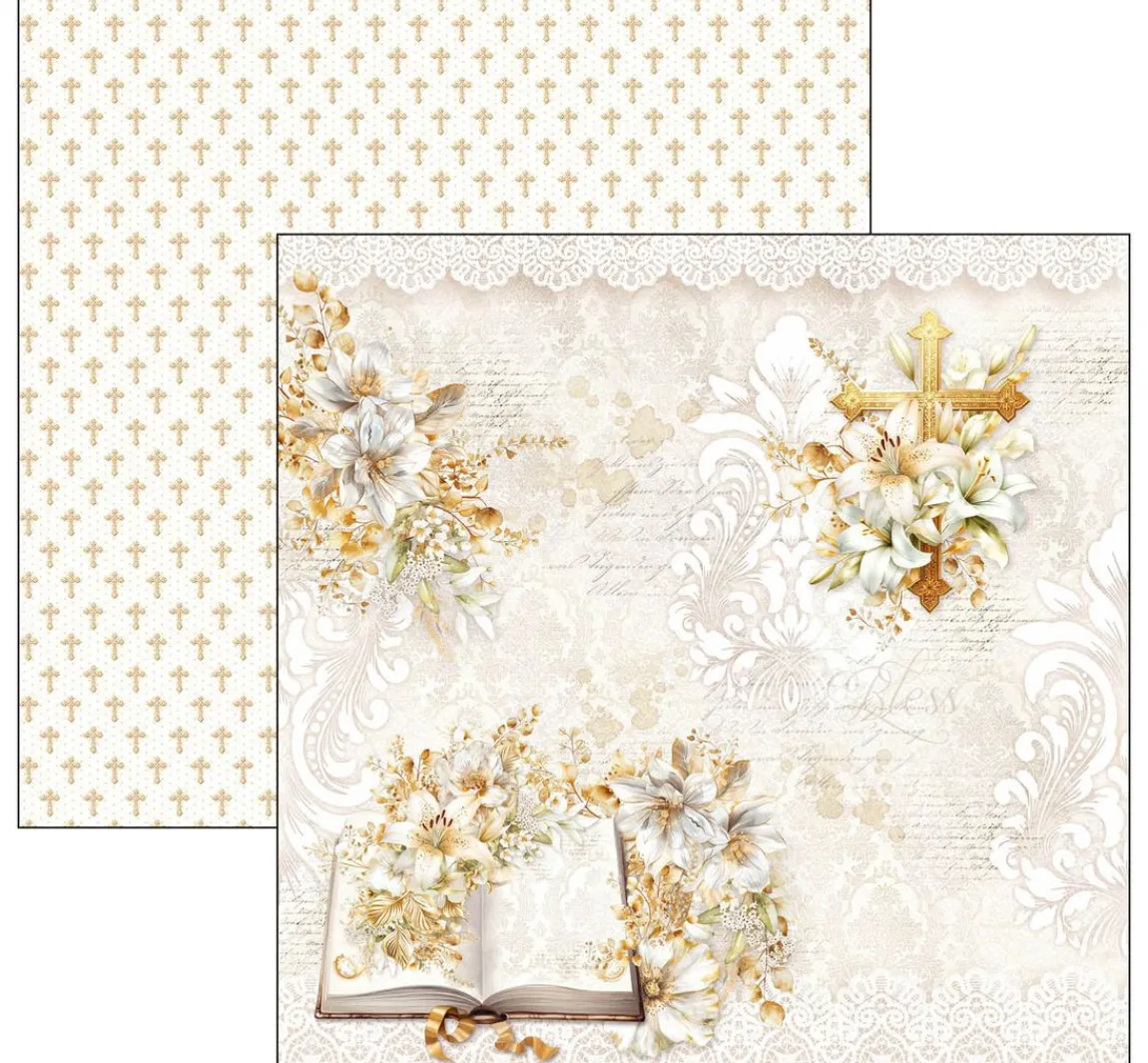 Sale Ciao Bella Scrapbook-Papier "Blessing Day"