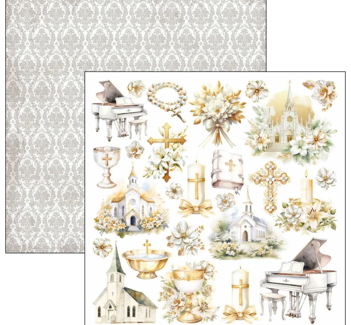 Sale Ciao Bella Scrapbook-Papier "Blessing Day"
