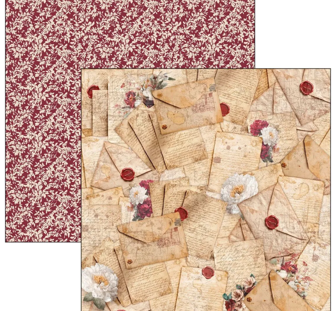 Clearance Ciao Bella Scrapbook-Papier "Book Lovers"