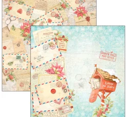 Hot Ciao Bella Scrapbook-Papier "Dear Santa"