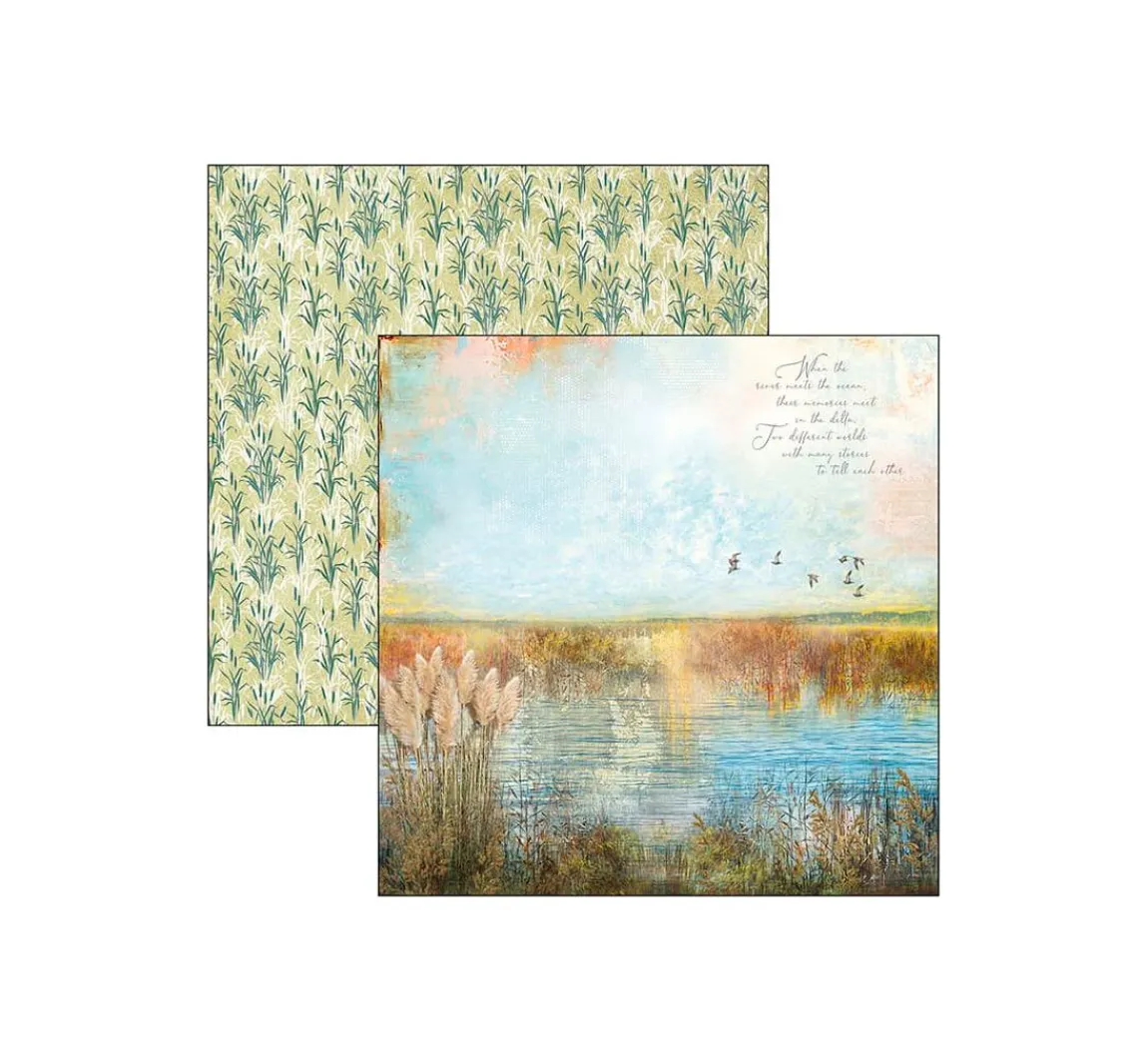 Clearance Ciao Bella Scrapbook-Papier "delta"