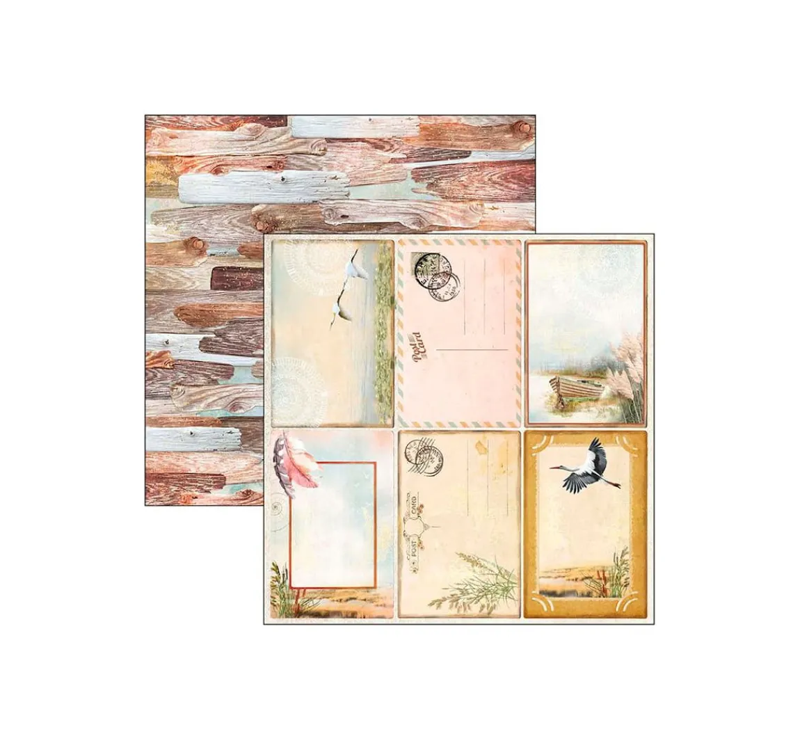 Clearance Ciao Bella Scrapbook-Papier "delta"