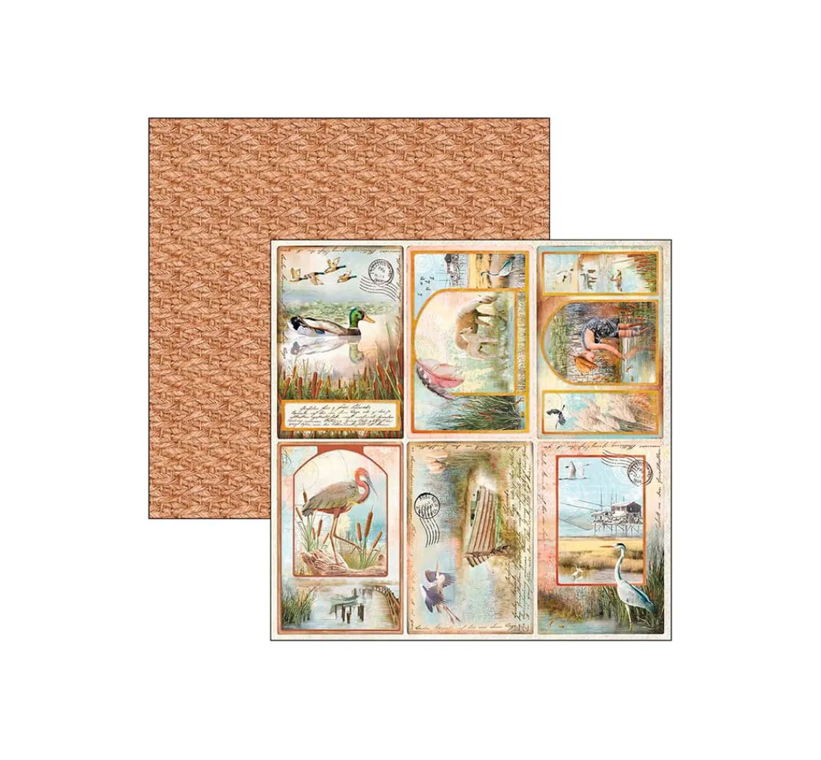 Clearance Ciao Bella Scrapbook-Papier "delta"