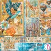 Best Ciao Bella Scrapbook-Papier "Esprit de Voyage"