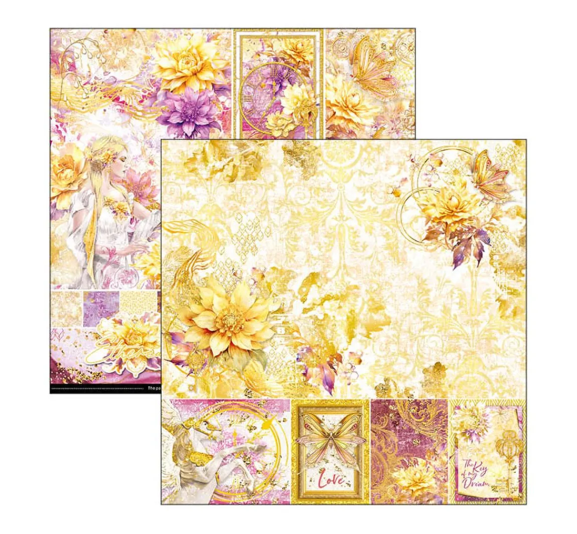 Clearance Ciao Bella Scrapbook-Papier "Ethereal"