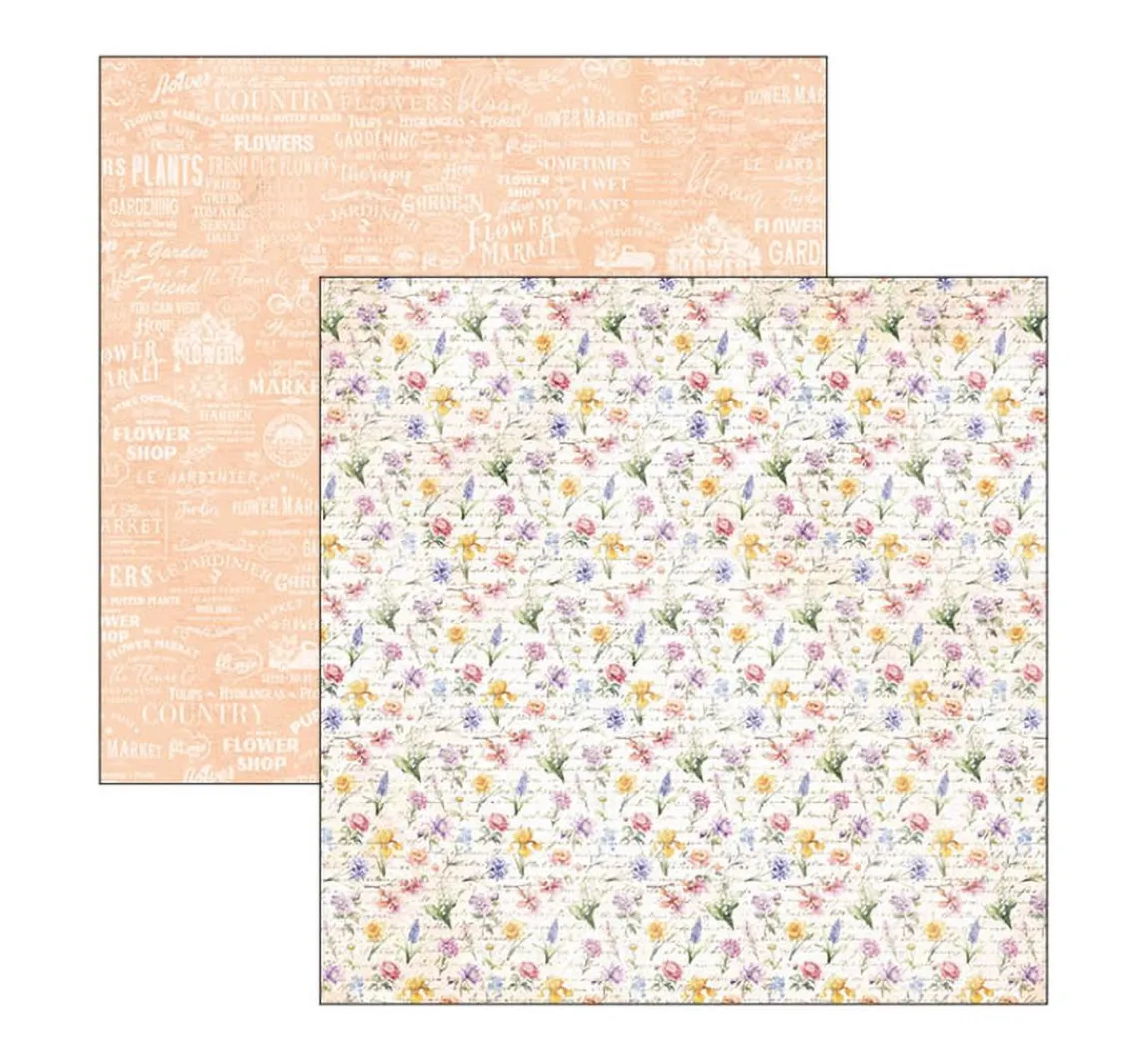 Discount Ciao Bella Scrapbook-Papier "Flower Shop"