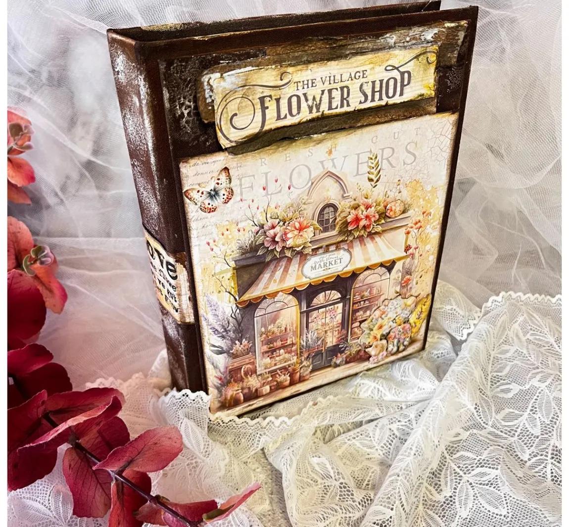 Discount Ciao Bella Scrapbook-Papier "Flower Shop"
