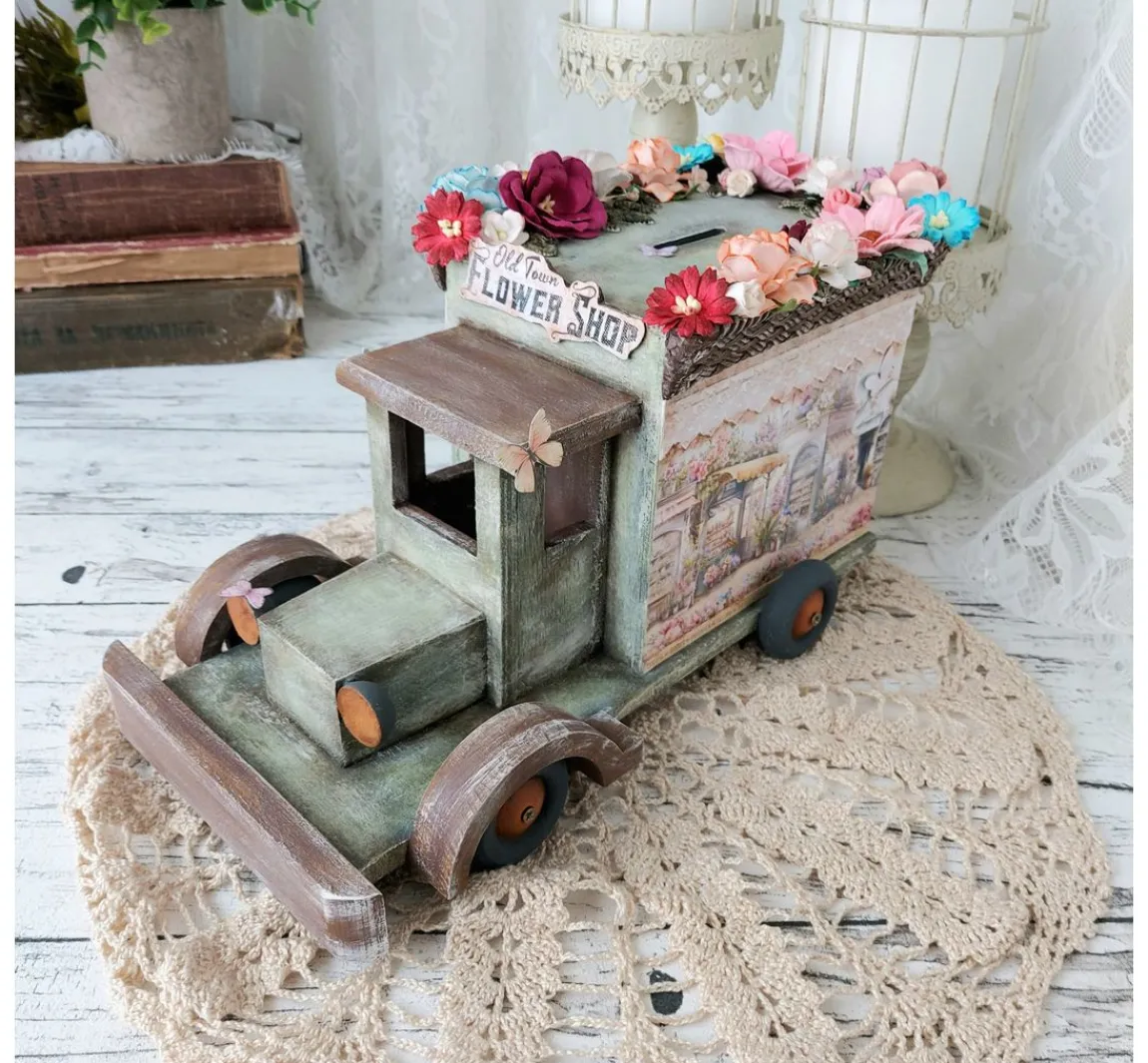 Discount Ciao Bella Scrapbook-Papier "Flower Shop"